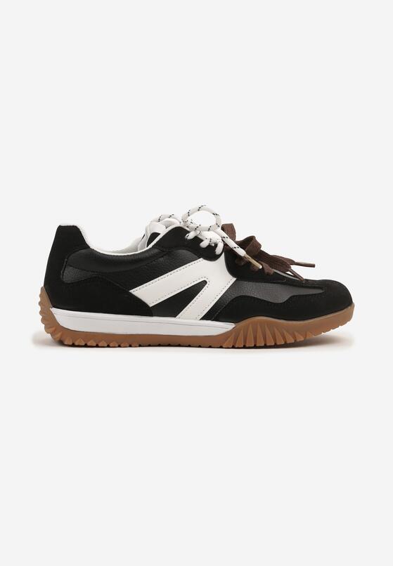 Sneakers Negru cu alb 4