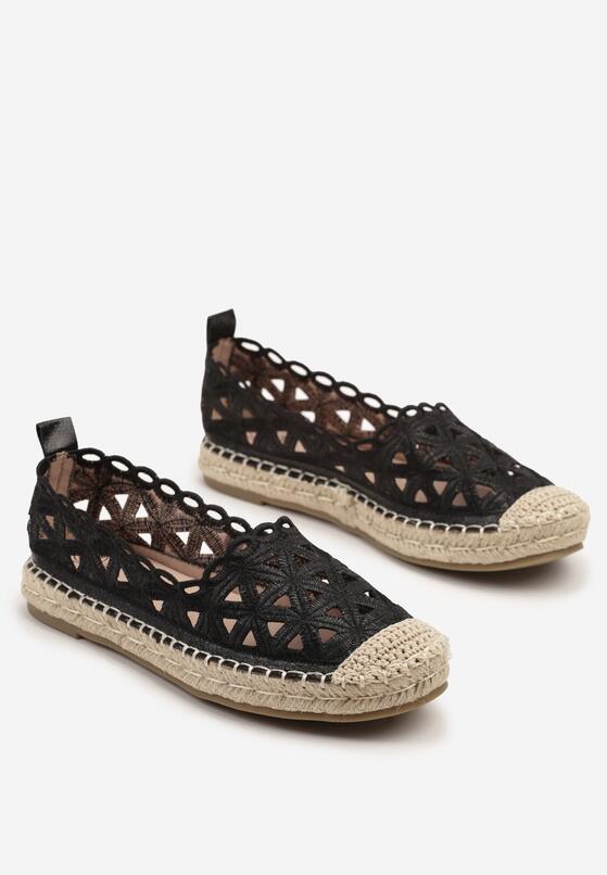Fekete Espadrilles 5