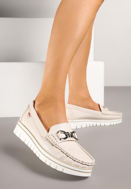 Mocasini Bej 2