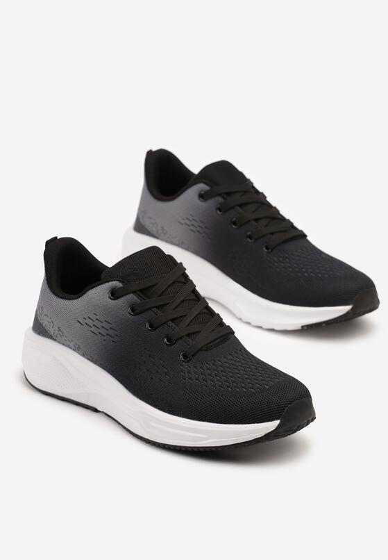 Pantofi sport Negru cu gri 2