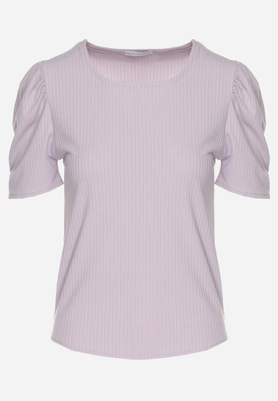 T-shirt Mov deschis 6
