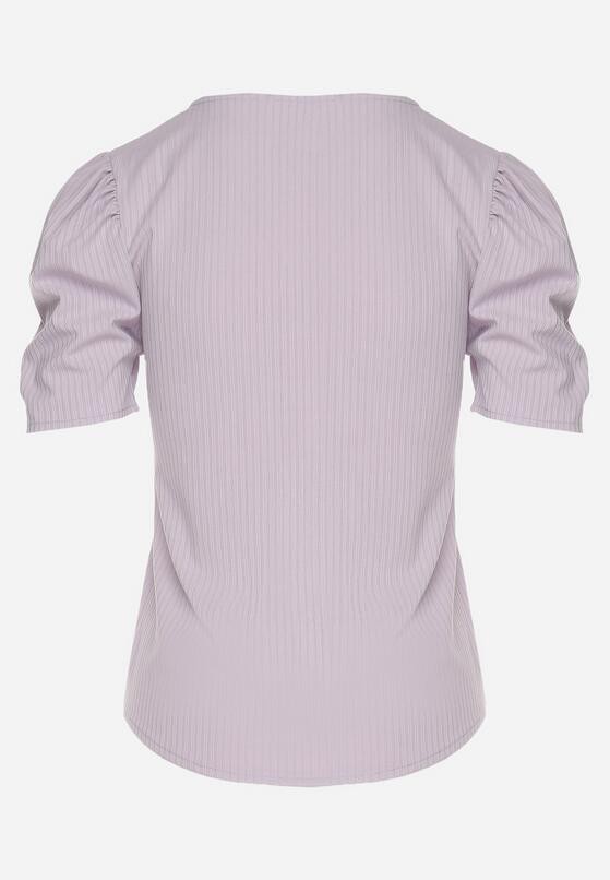 T-shirt Mov deschis 7
