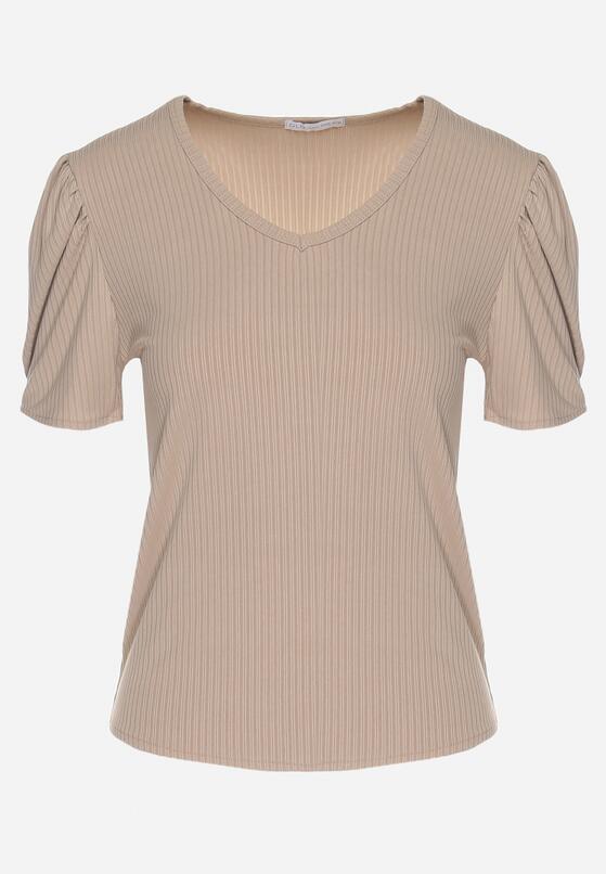 T-shirt Bej închis 6