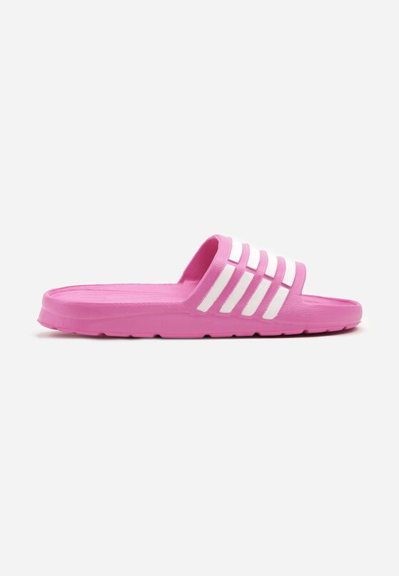 Papuci Fucsia cu alb 4