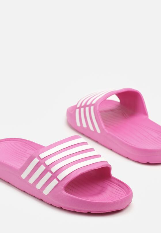 Papuci Fucsia cu alb 6
