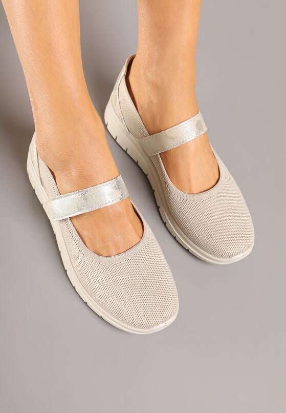 Pantofi casual Bej 3