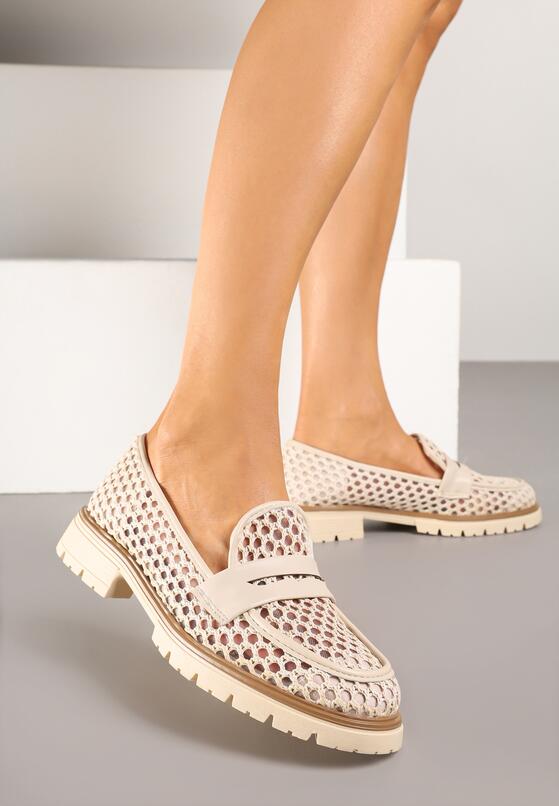 Mocasini Bej 2