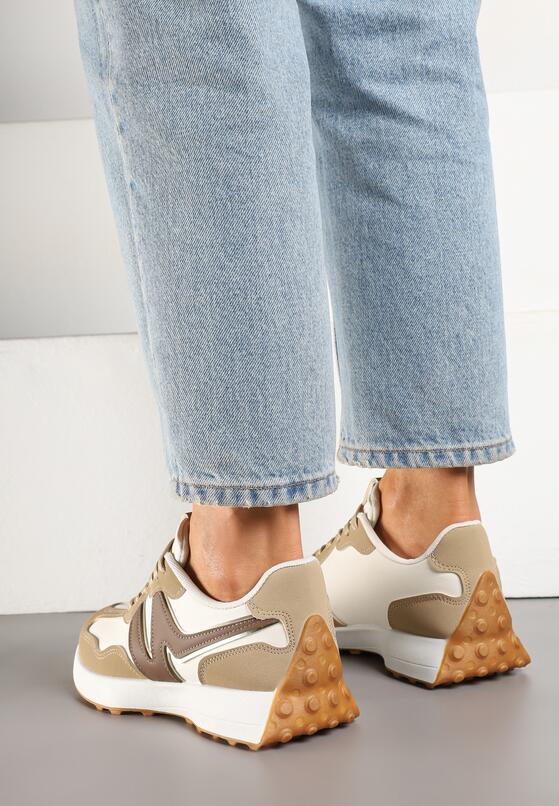 Sneakers Bej închis 3