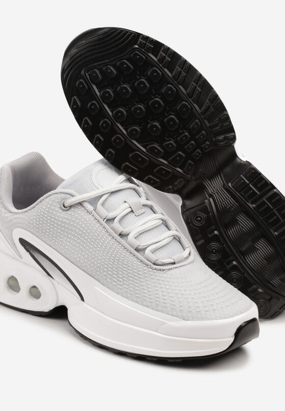 Pantofi sport Gri cu alb 3