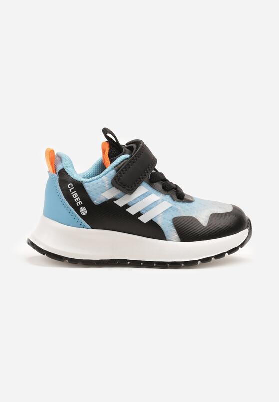Czarno-Niebieskie Buty Sportowe Sneakersy Clibee Ozdobione Paskami Alisse 1