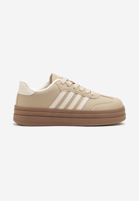 Sneakers Bej închis 4