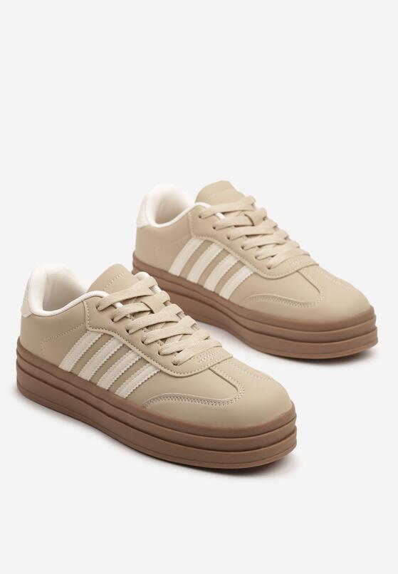 Sneakers Bej închis 5