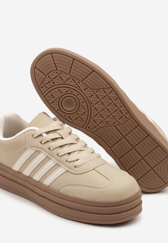 Sneakers Bej închis 6