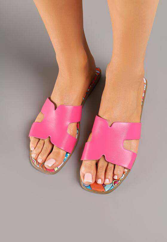 Papuci Fucsia 1