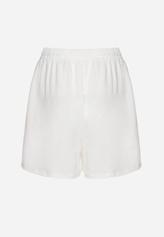 Pantaloni scurți Albi 7