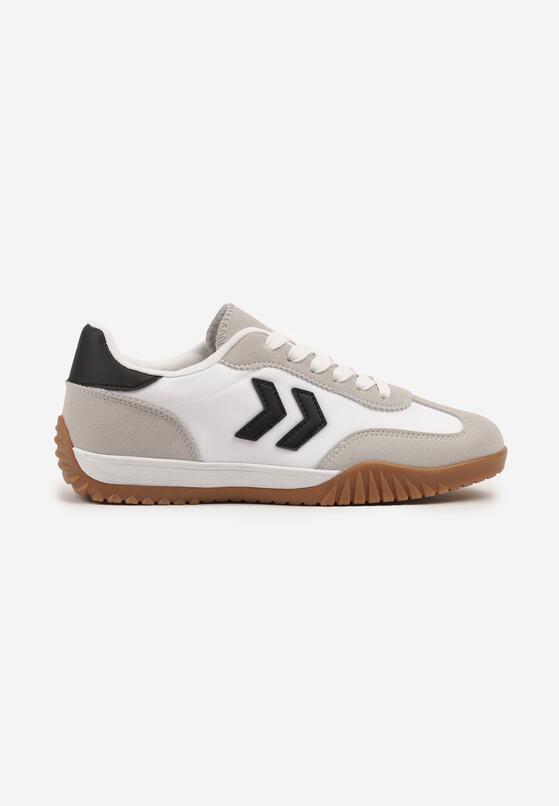 Sneakers Alb cu negru 4