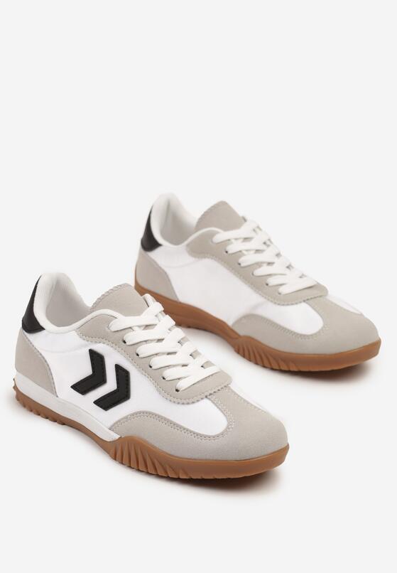 Sneakers Alb cu negru 5