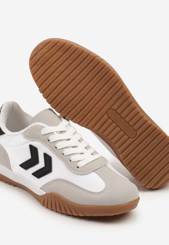 Sneakers Alb cu negru 6