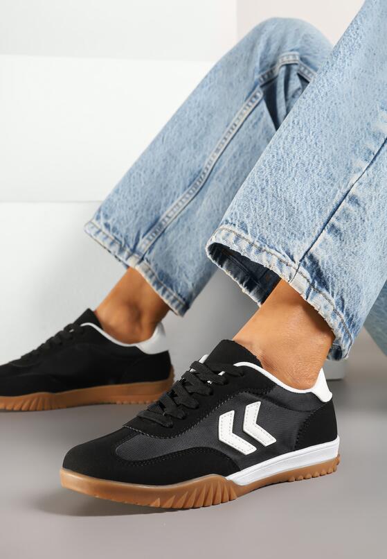 Sneakers Negru cu alb 2