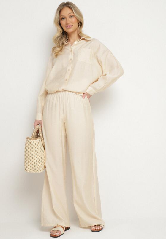 Pantaloni Bej deschis 2