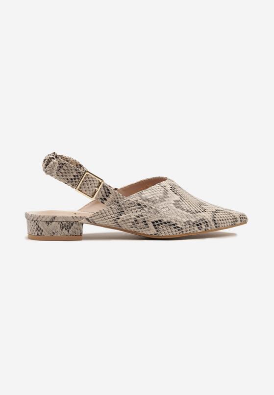 Sandale Print piele de șarpe 4