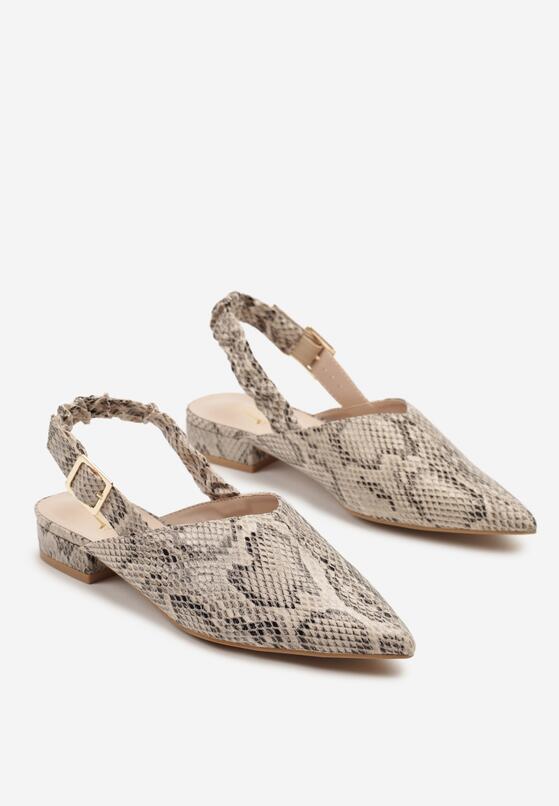 Sandale Print piele de șarpe 5