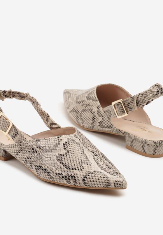 Sandale Print piele de șarpe 6