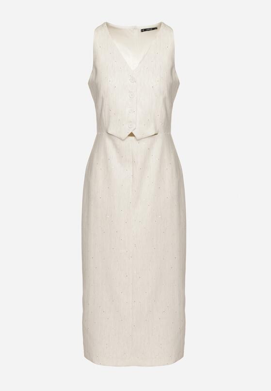 Rochie Bej deschis 6
