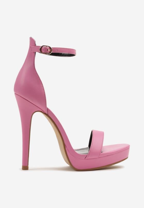 Pantofi stiletto Roz 4