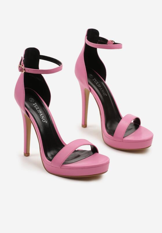 Pantofi stiletto Roz 5