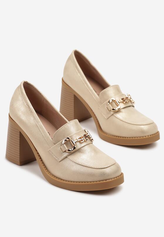 Pantofi casual Aurii 5