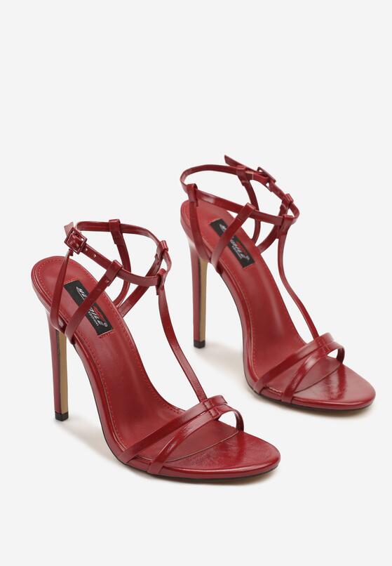 Pantofi stiletto Bordo 5