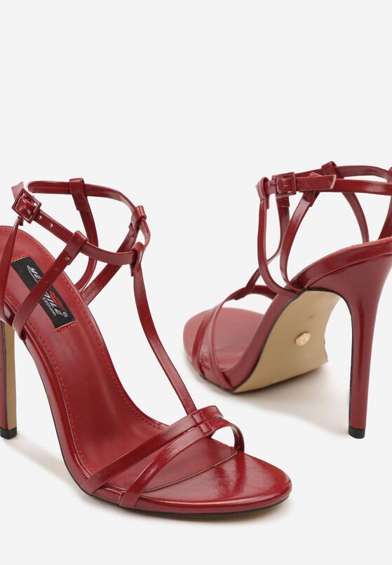 Pantofi stiletto Bordo 6