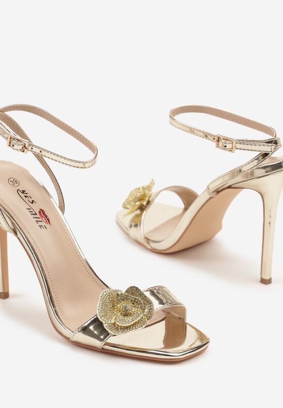 Pantofi stiletto Aurii 6