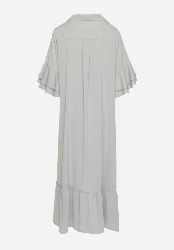 Rochie Verde deschis 7