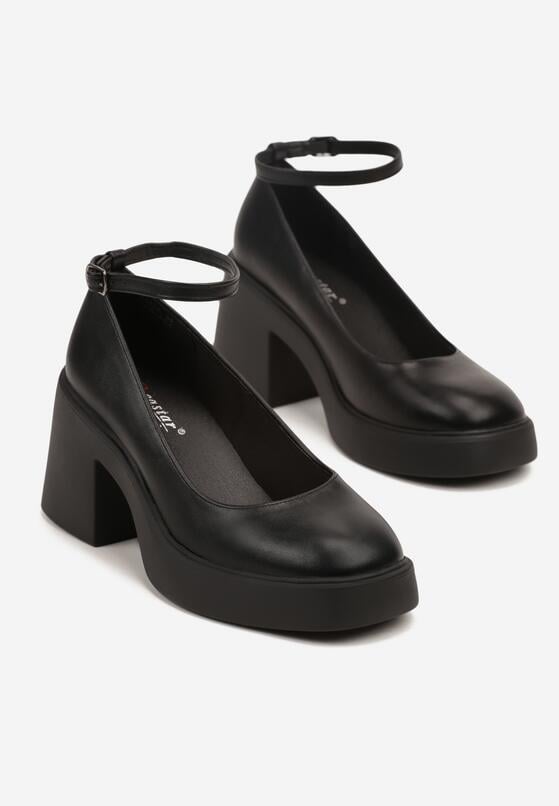 Pantofi cu toc Negri 5