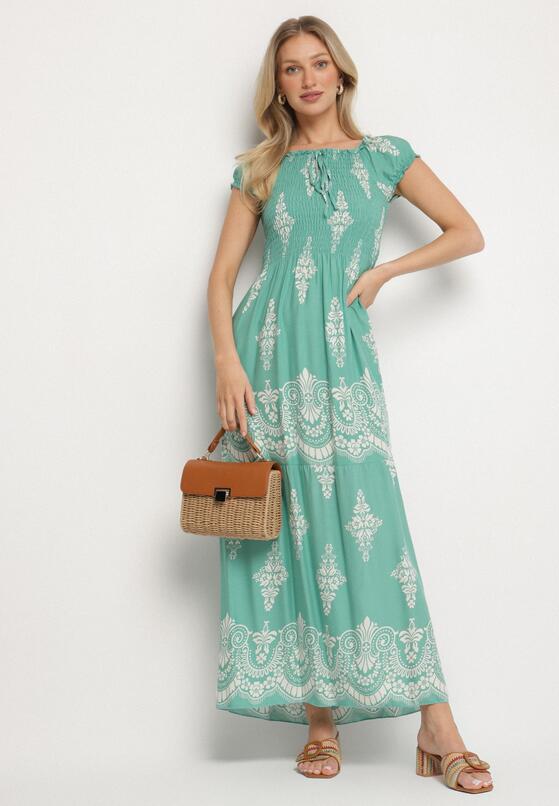 Rochie Verde deschis 2