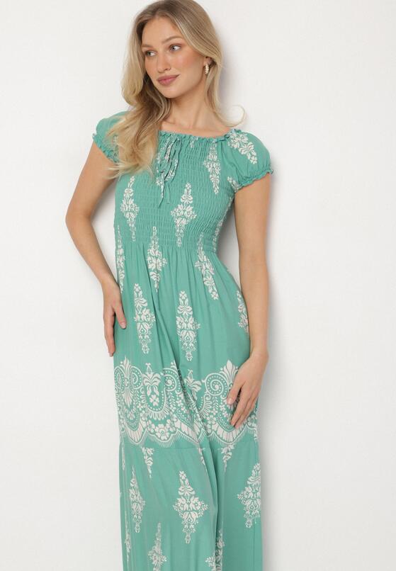 Rochie Verde deschis 4