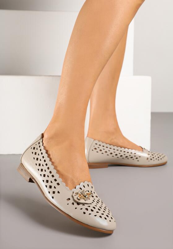 Pantofi casual Bej 2