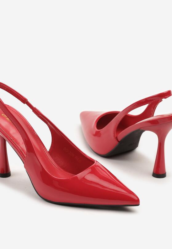 Pantofi stiletto Roșii 6