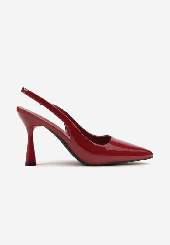 Pantofi stiletto Bordo 4