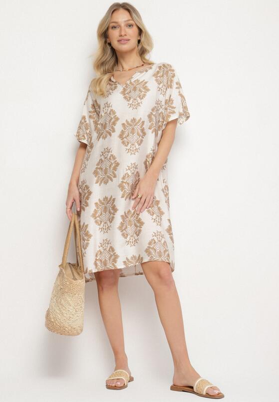 Rochie Bej închis 2