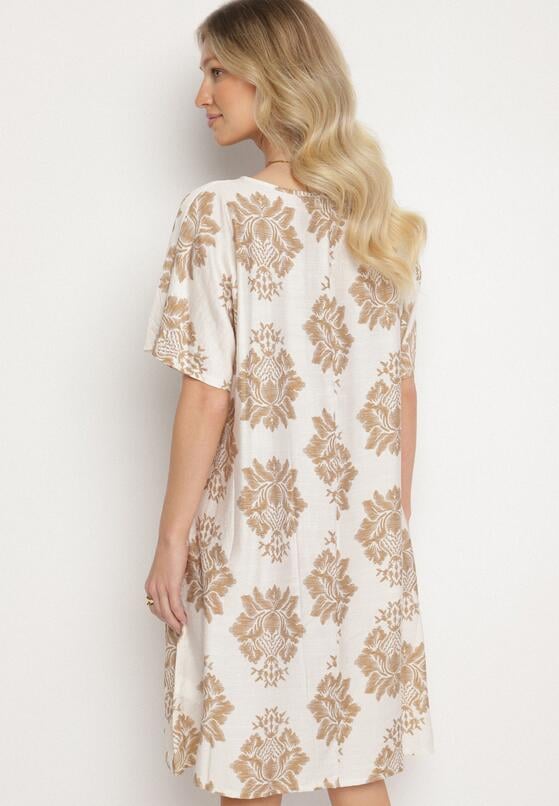 Rochie Bej închis 3