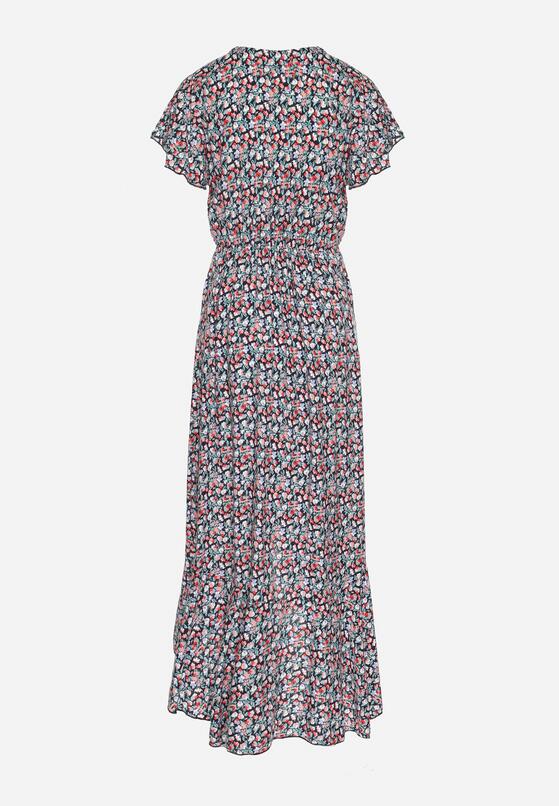 Rochie Neagră cu verde 7