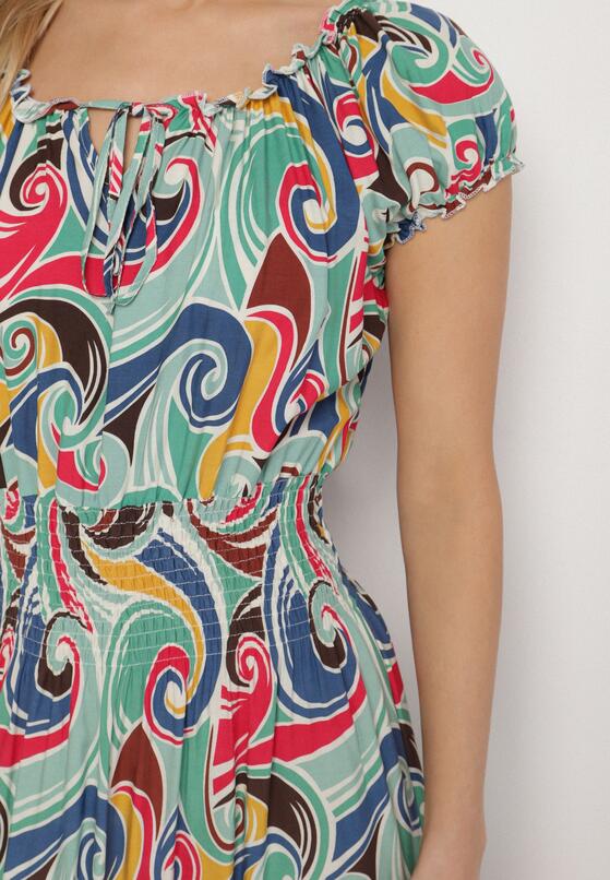 Rochie Verde deschis 5