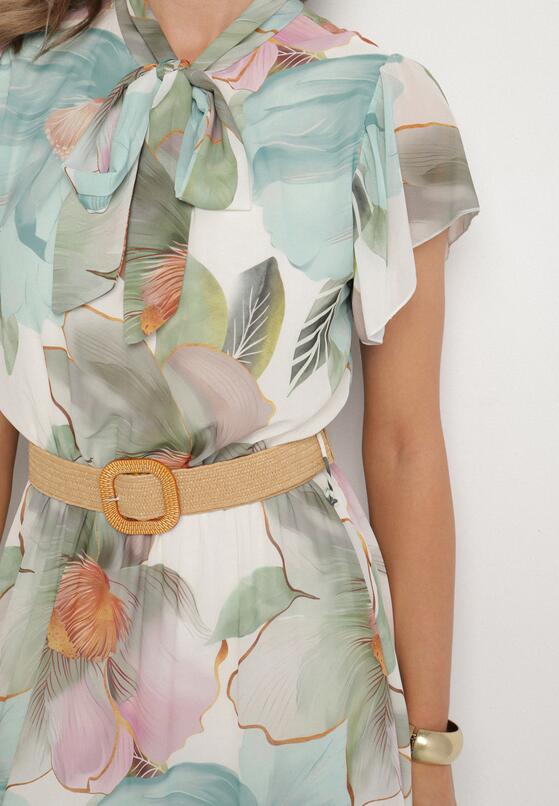 Rochie Verde deschis 5