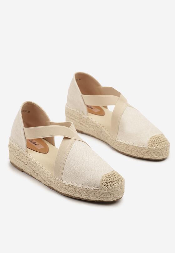 Espadrile Bej închis 5