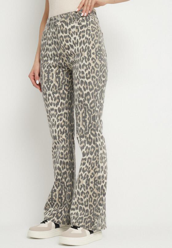 Blugi Imprimeu leopard 1