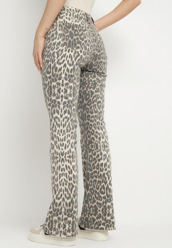 Blugi Imprimeu leopard 3