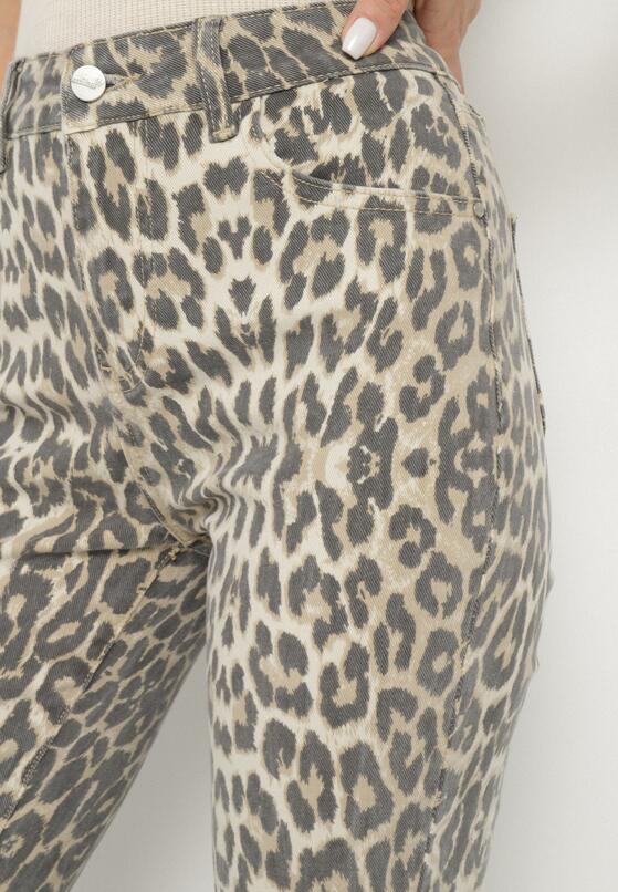 Blugi Imprimeu leopard 5